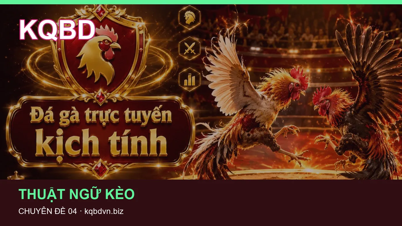 Đối chiếu nguồn và thời điểm cập nhật trong Thuật ngữ kèo của KQBD